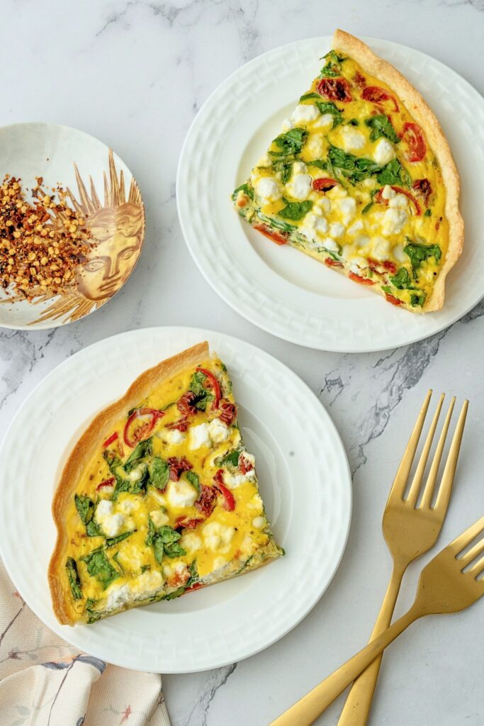 tortilla egg bake with cottage cheese