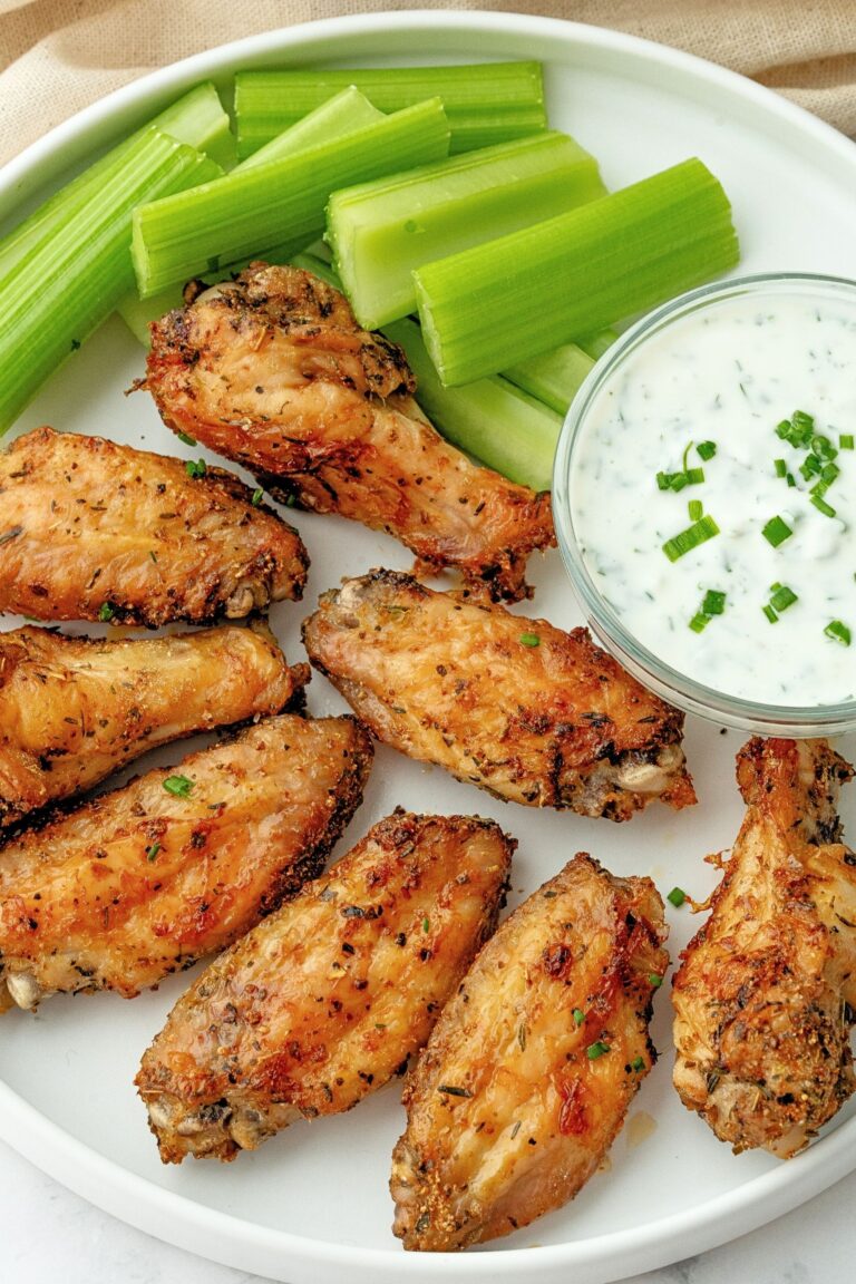 air fryer chicken wings recipe