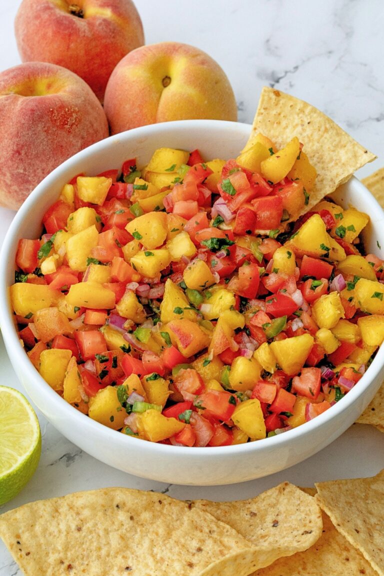 fresh peach salsa recipe