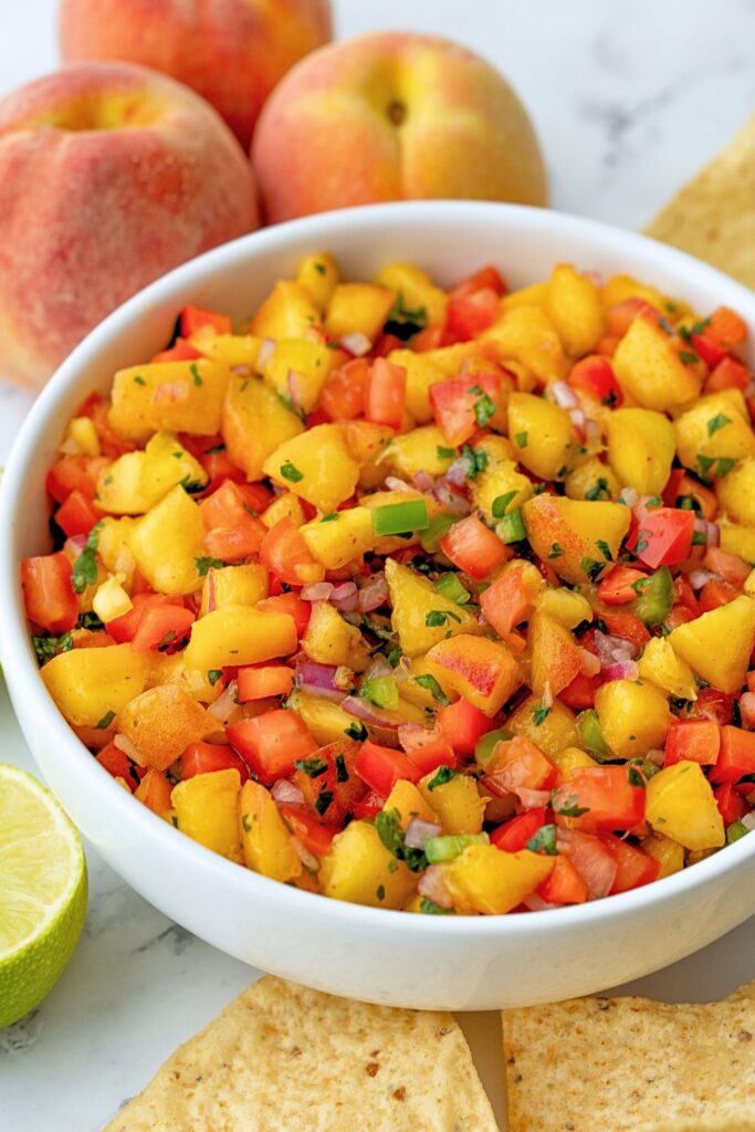 fresh peach salsa recipe