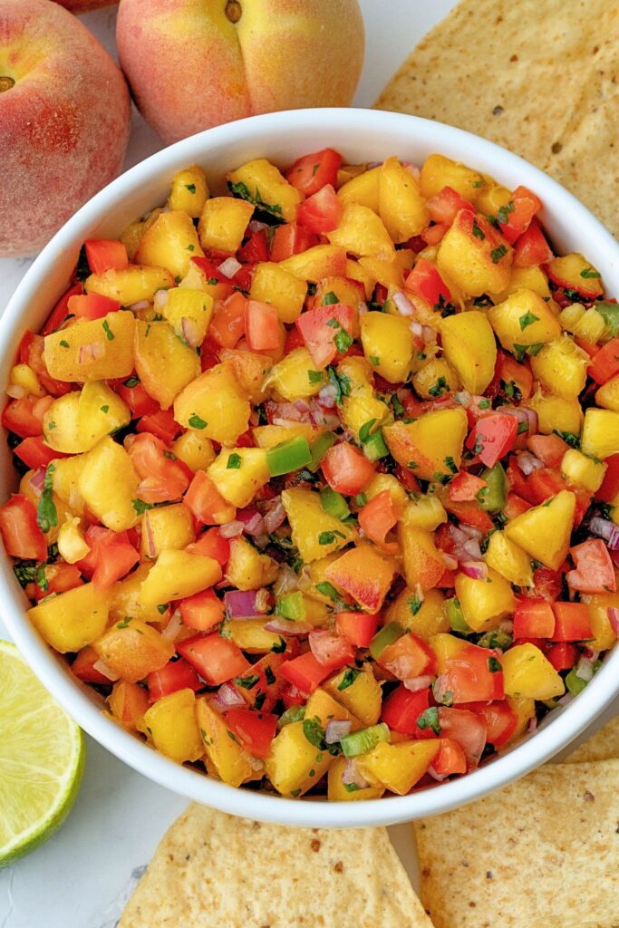 fresh peach salsa recipe