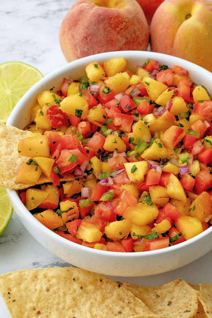 fresh peach salsa recipe