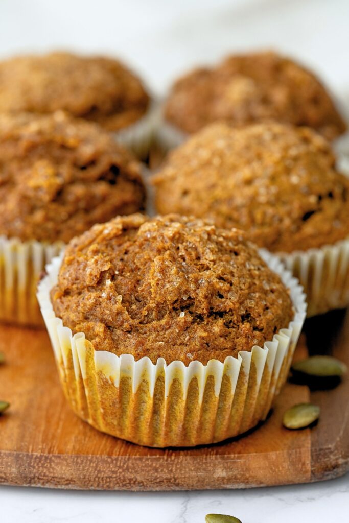 healthy pumpkin muffins