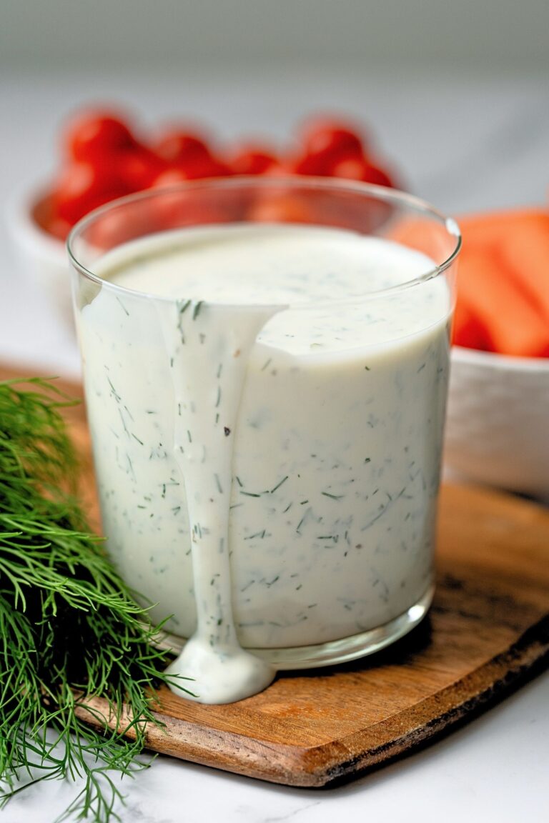 homemade ranch dressing recipe