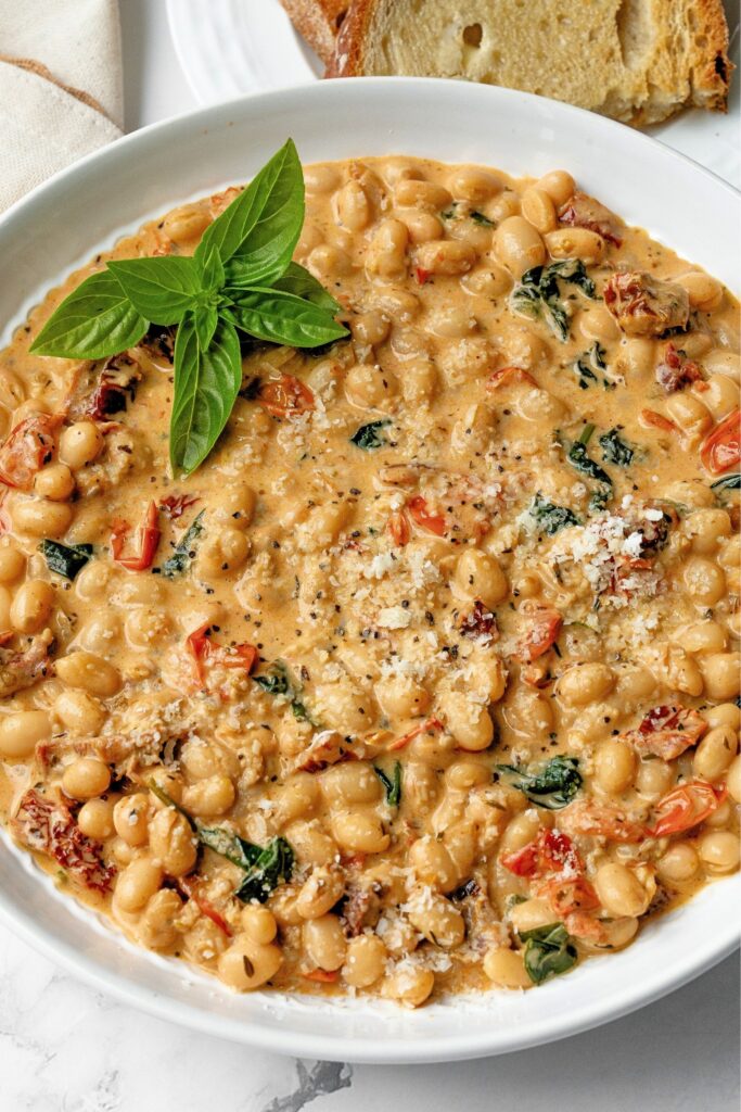 marry me beans creamy tuscan sauce