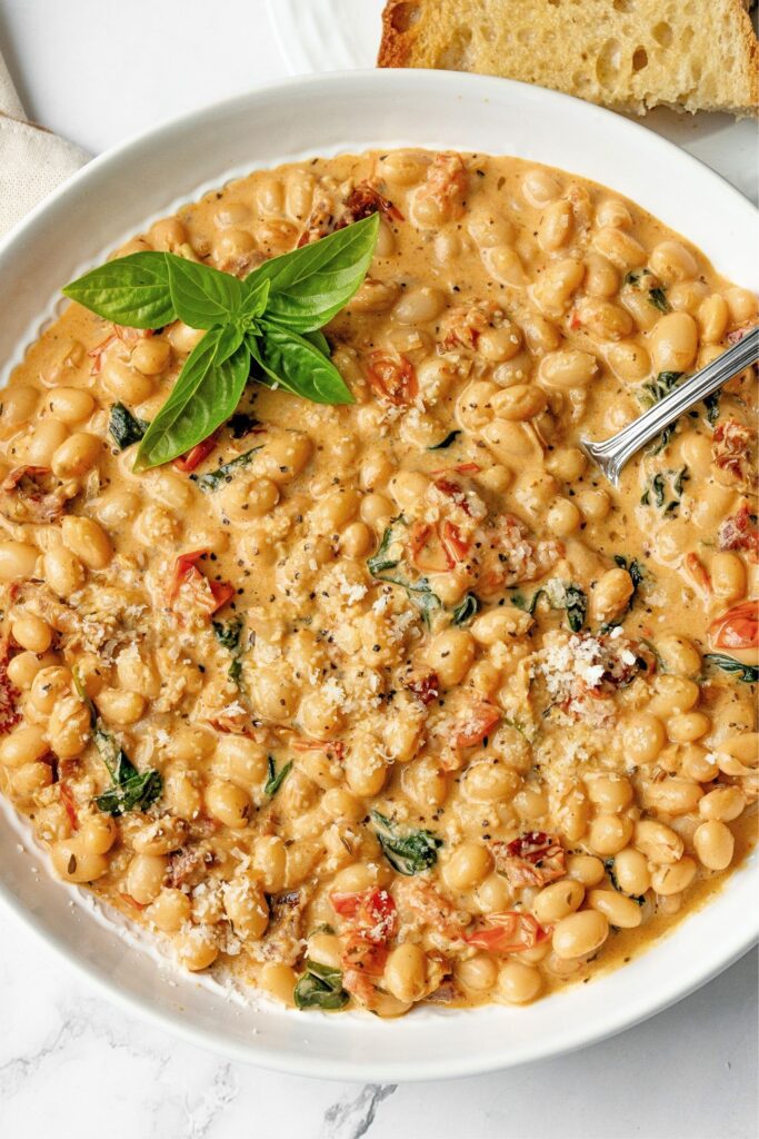 marry me beans creamy tuscan sauce