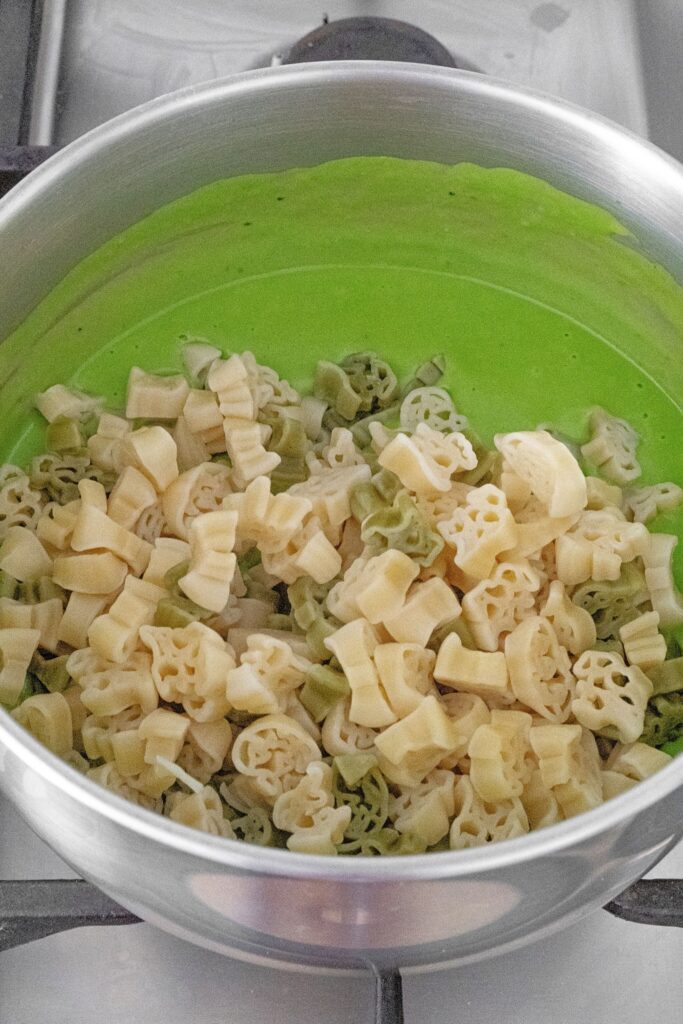 halloween monster mac and cheese