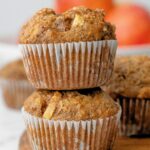 healthy apple muffins