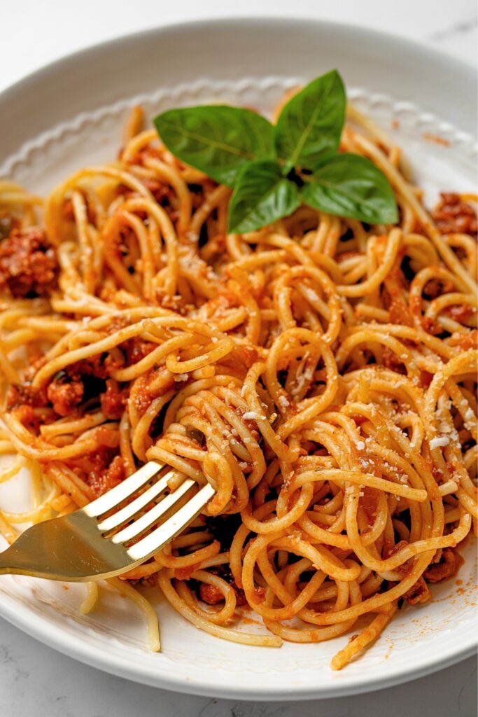 homemade spaghetti sauce with ground turkey
