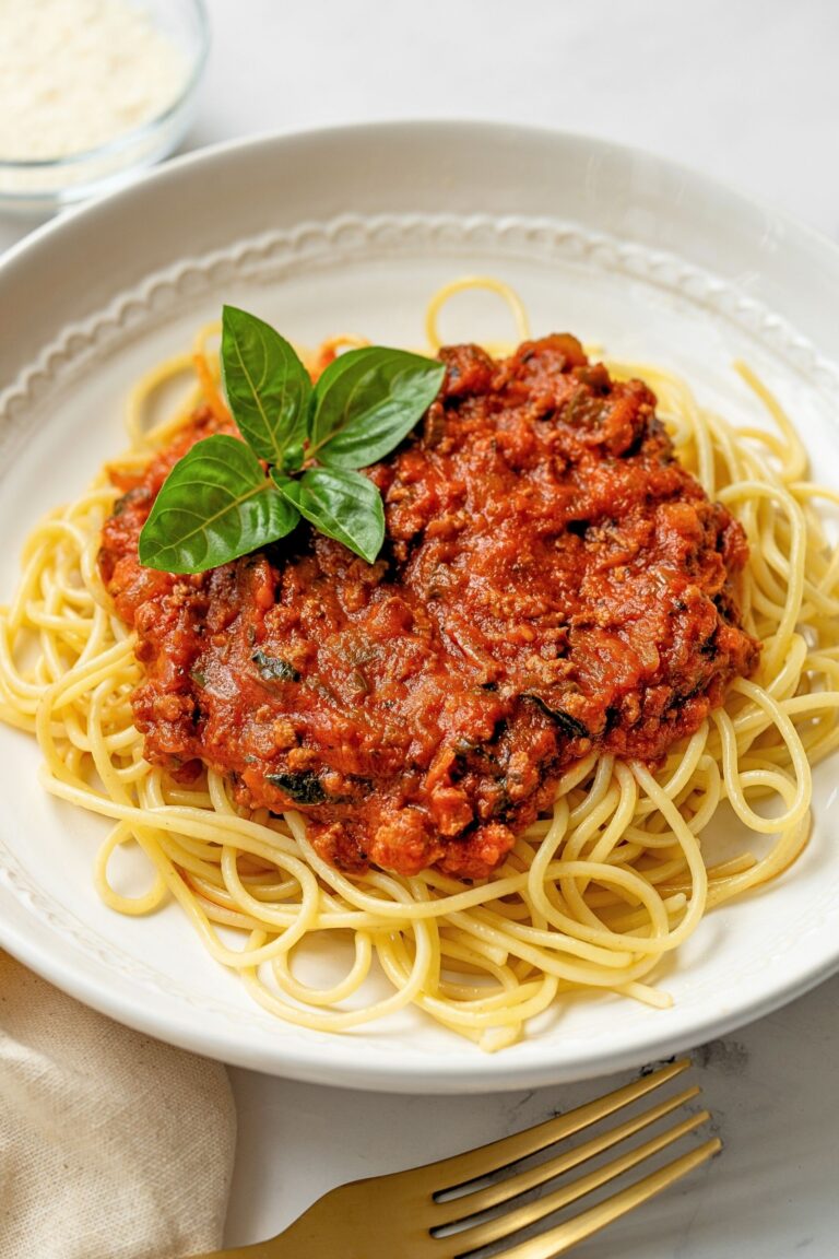 homemade spaghetti sauce with ground turkey
