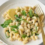 lemon ricotta pasta with arugula
