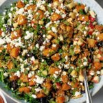 butternut squash and lentil salad