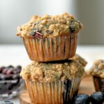 healthy blueberry muffins