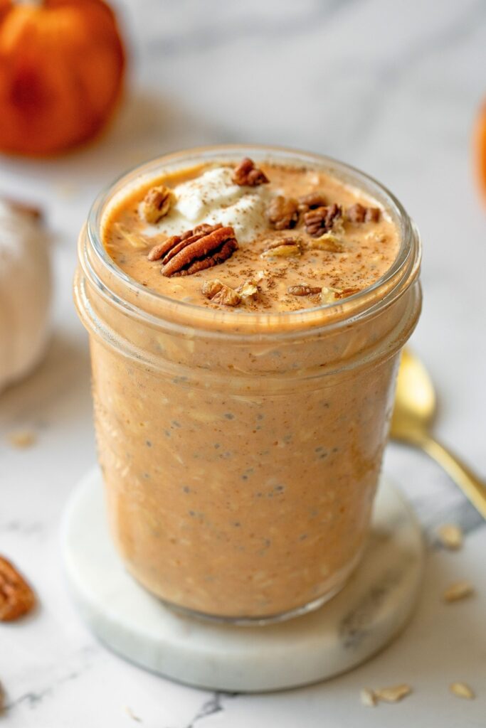 pumpkin overnight oats