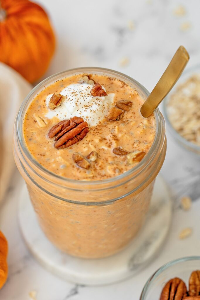 pumpkin overnight oats